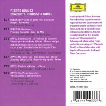 6CD/Caja Pierre Boulez: Pierre Boulez Conducts Debussy & Ravel