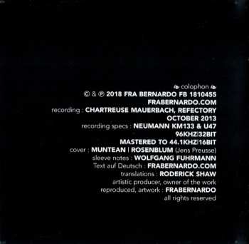 2CD The Sound And The Fury: Masses