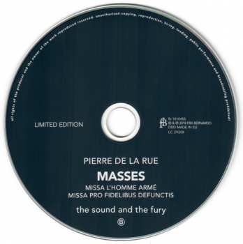 2CD The Sound And The Fury: Masses