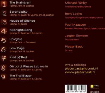 CD Pieter Bast E.S.P. Quintet: Midnight Song