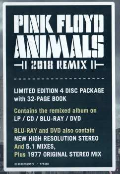LP/CD/DVD/Caja/Blu-ray Pink Floyd: Animals (2018 Remix) DLX | LTD