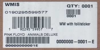 LP/CD/DVD/Caja/Blu-ray Pink Floyd: Animals (2018 Remix) DLX | LTD