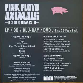 LP/CD/DVD/Caja/Blu-ray Pink Floyd: Animals (2018 Remix) DLX | LTD