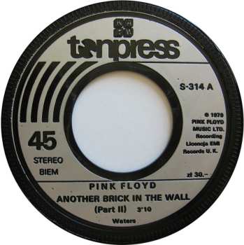 SP Pink Floyd: Another Brick In The Wall (2) 
