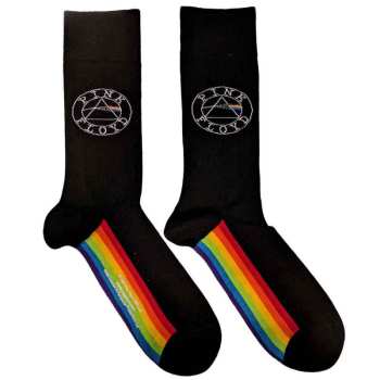Mercancía Pink Floyd: Pink Floyd Unisex Ankle Socks: Spectrum Sole (black) (uk Size 4 - 7) 36 - 42