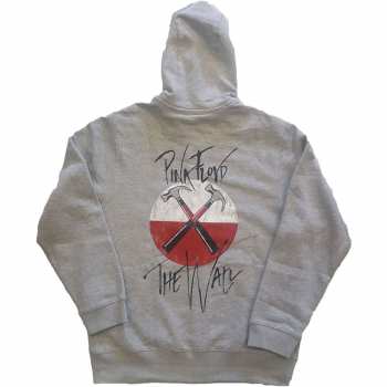 Mercancía Pink Floyd: Mikina Se Zipem The Wall Faded Hammers Logo Pink Floyd S