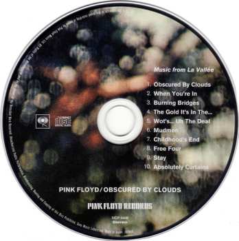 CD Pink Floyd: Obscured By Clouds (Music From La Vallée) = 雲の影 LTD