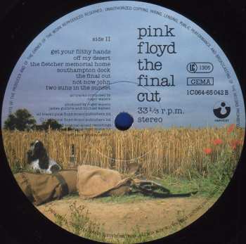 LP Pink Floyd: The Final Cut