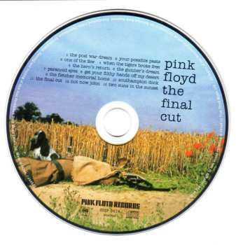 CD Pink Floyd: The Final Cut LTD