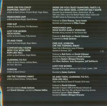 CD Pink Floyd: The Later Years 1987-2019 DIGI