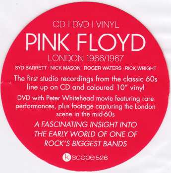 CD/DVD/Caja/EP Pink Floyd: London 1966/1967  LTD | CLR
