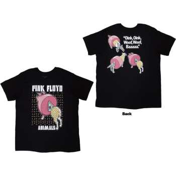 Mercancía Pink Floyd: Pink Floyd Unisex T-shirt: Animals Cartoons (back Print) (small) S