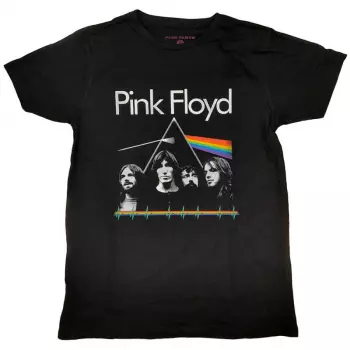 Camiseta Dark Side Of The Moon Band & Pulse 