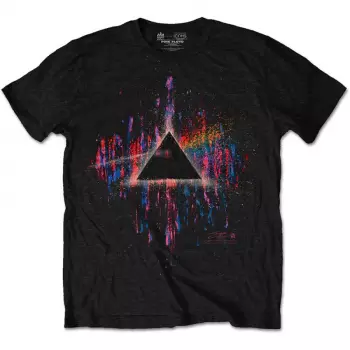 Camiseta Dark Side Of The Moon Pink Splatter 