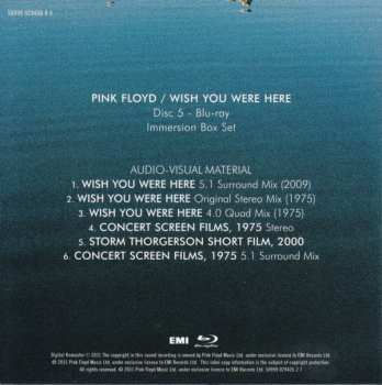 2CD/2DVD/Caja/Blu-ray Pink Floyd: Wish You Were Here - Immersion Box Set LTD