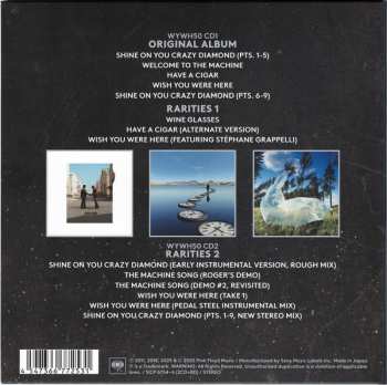 2CD/Blu-ray Pink Floyd: Wish You Were Here LTD