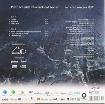 LP Piotr Schmidt International Sextet: Komeda Unknown 1967 LTD | NUM | CLR