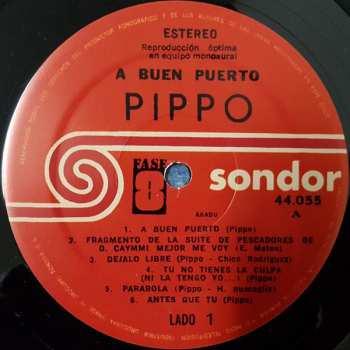 LP Pippo Spera: A Buen Puerto