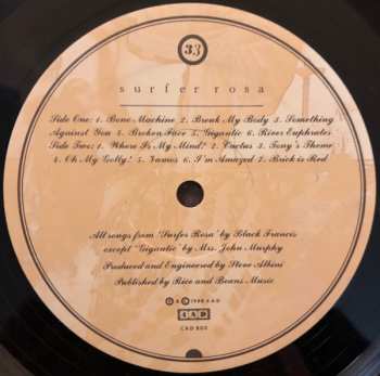 LP Pixies: Surfer Rosa