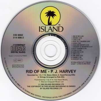 CD PJ Harvey: Rid Of Me