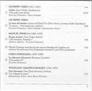 CD Placido Domingo: The First Placido Domingo International Voice Competition (Gala Concert)