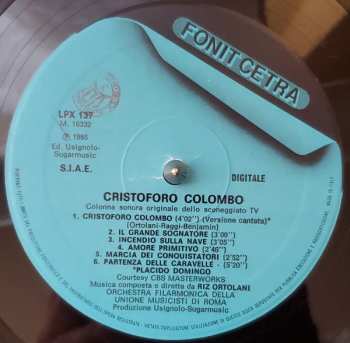 LP Riz Ortolani: Cristoforo Colombo