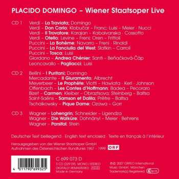 3CD Placido Domingo: Wiener Staatsoper Live