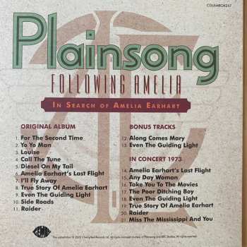 6CD/Caja Plainsong: Following Amelia - The 1972 Recordings & More