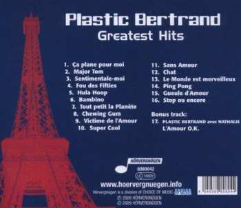 CD Plastic Bertrand: Greatest Hits