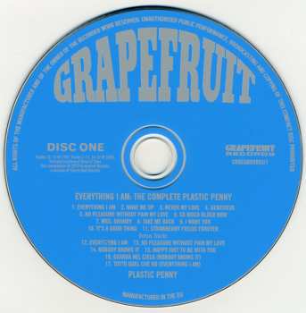 3CD/Caja Plastic Penny: Everything I Am: The Complete Plastic Penny