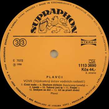 LP Plavci: VÚVR (Výzkumný Ústav Vodních Radostí)