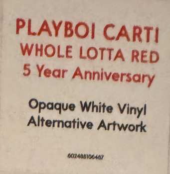 2LP Playboi Carti: Whole Lotta Red  CLR