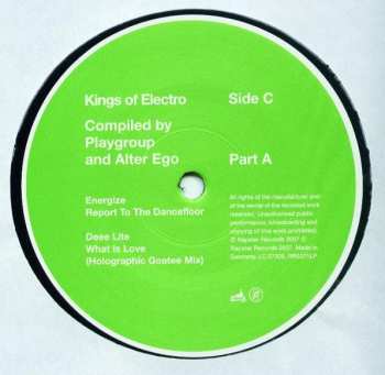 2LP Playgroup: The Kings Of Electro Part A