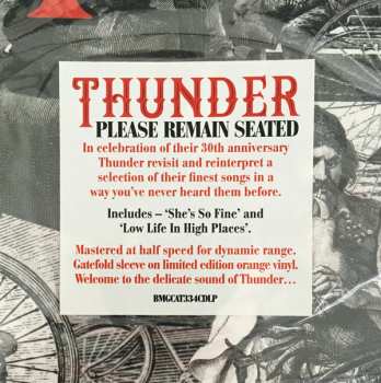 2LP Thunder: Please Remain Seated LTD | CLR