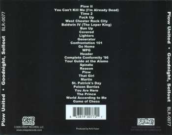 CD Plow United: Goodnight Sellout