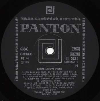 LP Plzeňský Lidový Soubor: České Lidové Písně = Czech Folk Songs