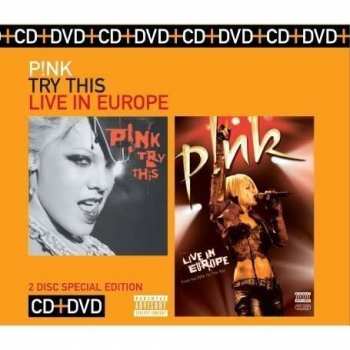 CD/DVD/Caja P!NK: Try This / Live In Europe
