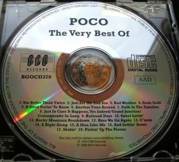 CD Poco: The Very Best Of Poco