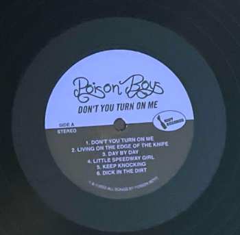 LP Poison Boys: Don't You Turn On Me LTD