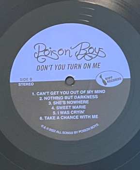 LP Poison Boys: Don't You Turn On Me LTD