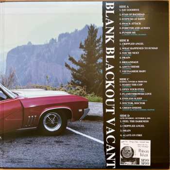 2LP Poison Idea: Blank Blackout Vacant