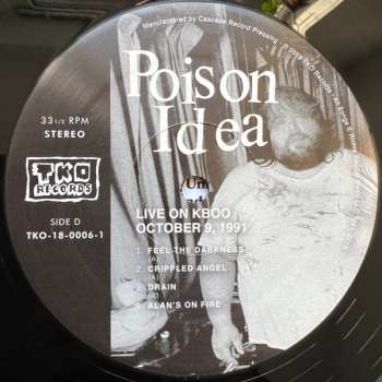 2LP Poison Idea: Blank Blackout Vacant