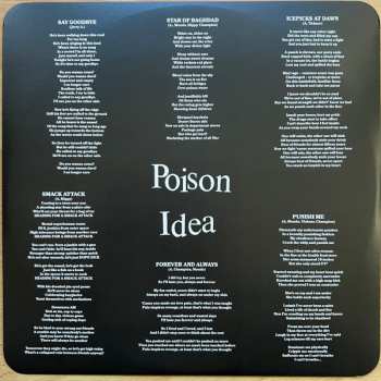 2LP Poison Idea: Blank Blackout Vacant