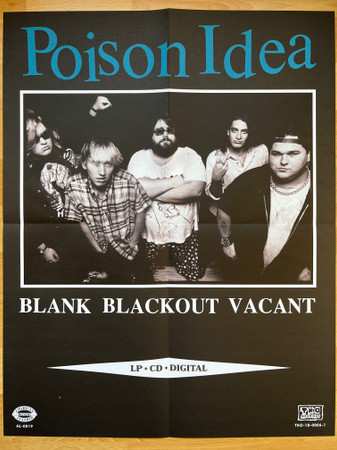 2LP Poison Idea: Blank Blackout Vacant