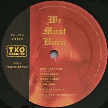 2LP Poison Idea: We Must Burn