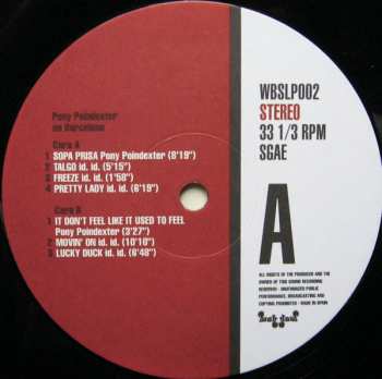 LP Pony Poindexter: En Barcelona