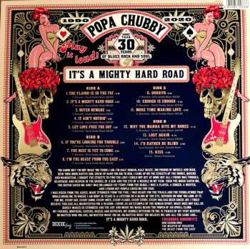 2LP Popa Chubby: It's A Mighty Hard Road