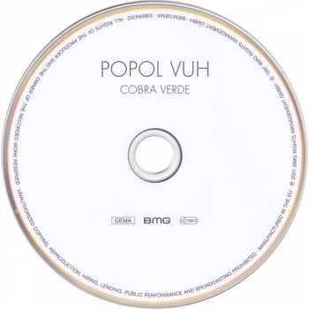 CD Popol Vuh: Cobra Verde