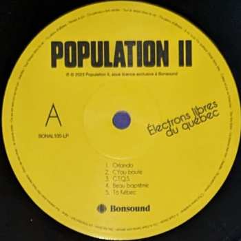 LP Population II: Électrons Libres Du Québec CLR | LTD