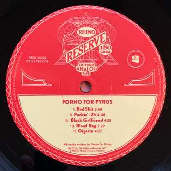 LP Porno For Pyros: Porno For Pyros